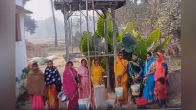 दो साल से सोलर जलमीनार खराब, ग्रामीणों को हो रही पेयजल की समस्या