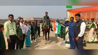 राष्ट्रीय बालिका दिवस पर स्कूल में वार्षिक खेलकूद प्रतियोगिता
