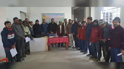प्रशिक्षण कार्यक्रम में फसल अवशेष जलाने की रोकथाम पर जोर