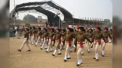 Jamshedpur news. गोपाल मैदान में गणतंत्र दिवस पर तिरंगा लहरायेंगे शिक्षा मंत्री रामदास सोरेन, फुल ड्रेस रिहर्सल