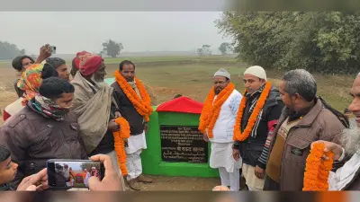 राजद विधायक ने पीसी सड़क का किया शिलान्यास