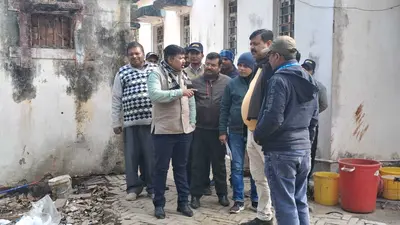 कायाकल्प की टीम ने किया अस्पताल का निरीक्षण