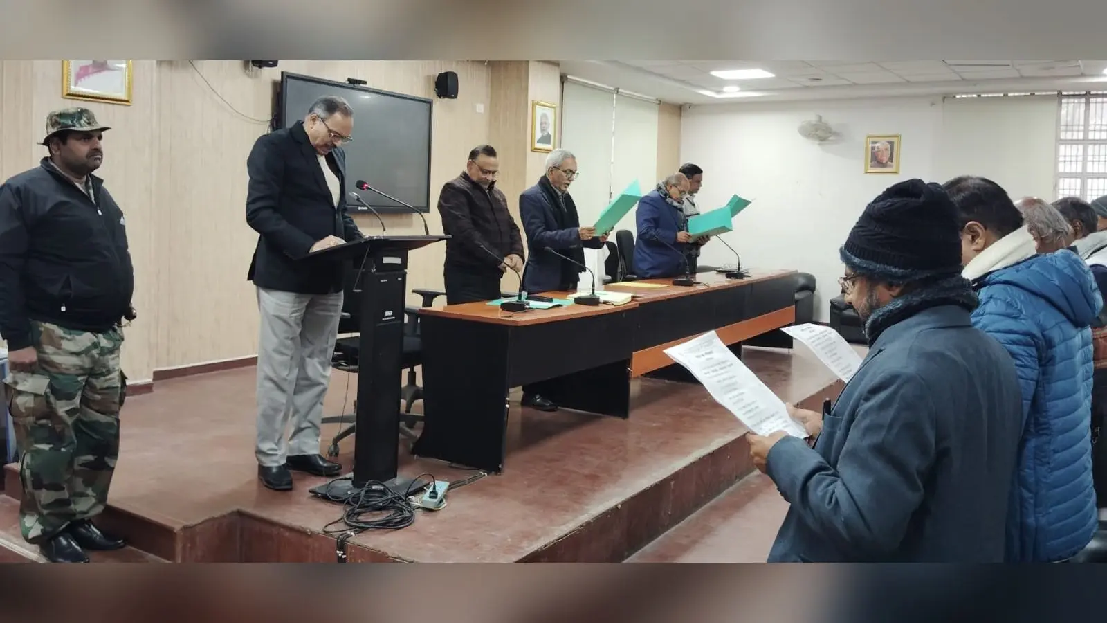 पूर्णिया विवि में संविधान की प्रस्तावना का हुआ वाचन