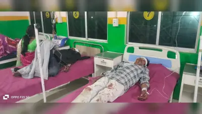 10 फीट नीचे खेत में गिरी बोलरो, एक की मौत