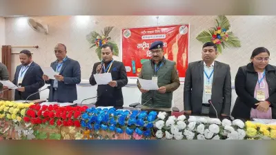 मतदाता दिवस पर मताधिकार का प्रयोग करने की ली गयी शपथ