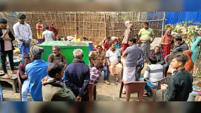 आग लगने से छह घर जलकर राख