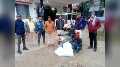 उत्पाद विभाग की छापेमारी में महिला सहित दो तस्कर गिरफ्तार