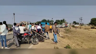 अज्ञात वाहन की चपेट में आने से एक युवक की मौत