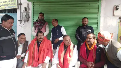 केंद्रीय ऊर्जा राज्य मंत्री का हुआ भव्य स्वागत