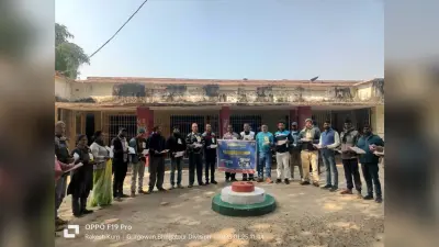 मतदाता दिवस पर अधिकारियों व कर्मियों ने ली शपथ