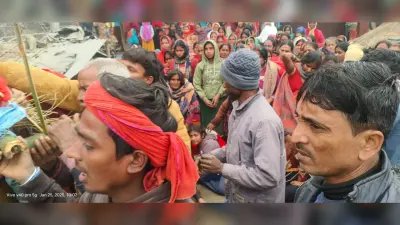 बाइक दुर्घटना में युवक की मौत, परिजनों का रो रो कर बुरा हाल