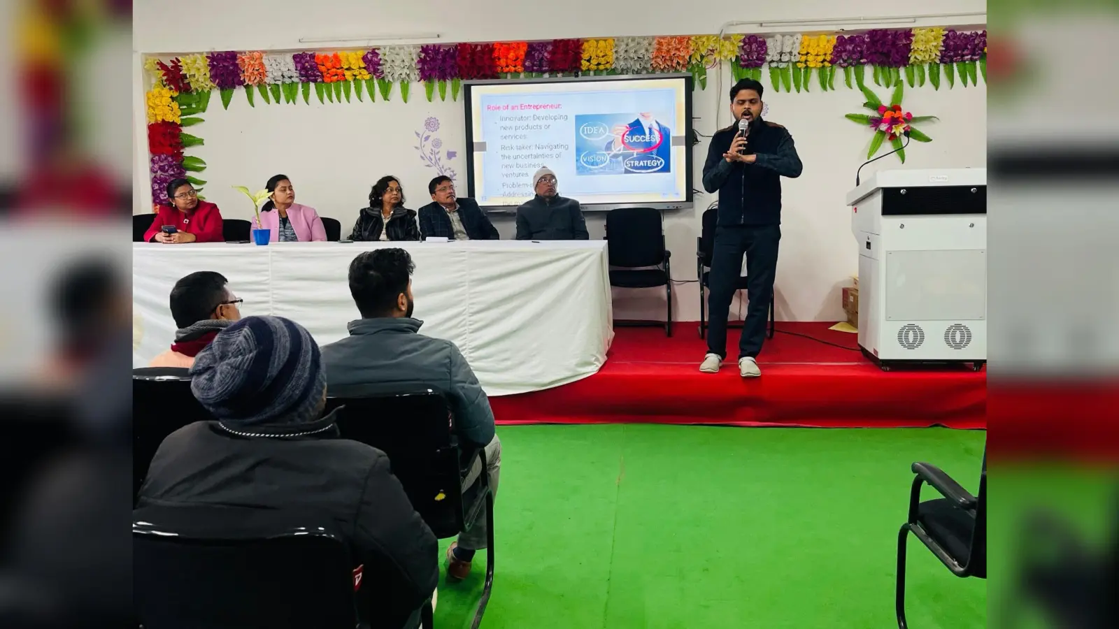 राजकीय पॉलिटेक्निक कॉलेज में स्टार्टअप्स व उद्यमिता पर संगोष्ठी का आयोजन
