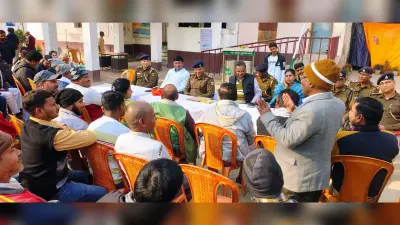 Bhagalpur news सरस्वती प्रतिमा को लेकर लाईसेंस अनिवार्य, डीजे पर रहेगा रोक