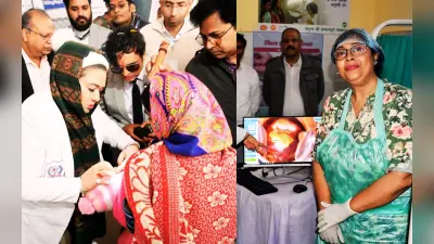 साहिबगंज पहुंचा डॉ भारती का कारवां, हेल्थ हूल मेला में मिले यूटरिन प्रोलैप्स के सबसे ज्यादा मामले