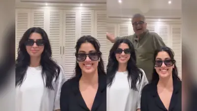 Khushi Kapoor: खूशी कपूर ने शेयर किया वीडियो, बोलीं- निकला था लव करने पर पापा आ गया