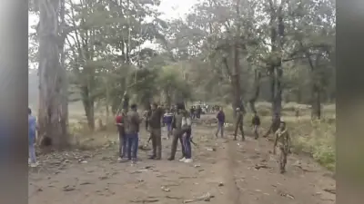 Naxal Encounter : छत्तीसगढ़ के बीजापुर में तीन नक्सली ढेर