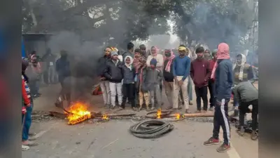 तेज रफ्तार पिकअप ने ली युवक की जान, अग्निवीर जवान घायल, आक्रोशित लोगों का सड़क जाम