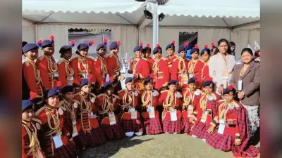 नेशनल स्कूल बैंड प्रतियोगिता में पटमदा कस्तूरबा विद्यालय की छात्राएं बनीं चैंपियन, संजय सेठ ने किया सम्मानित