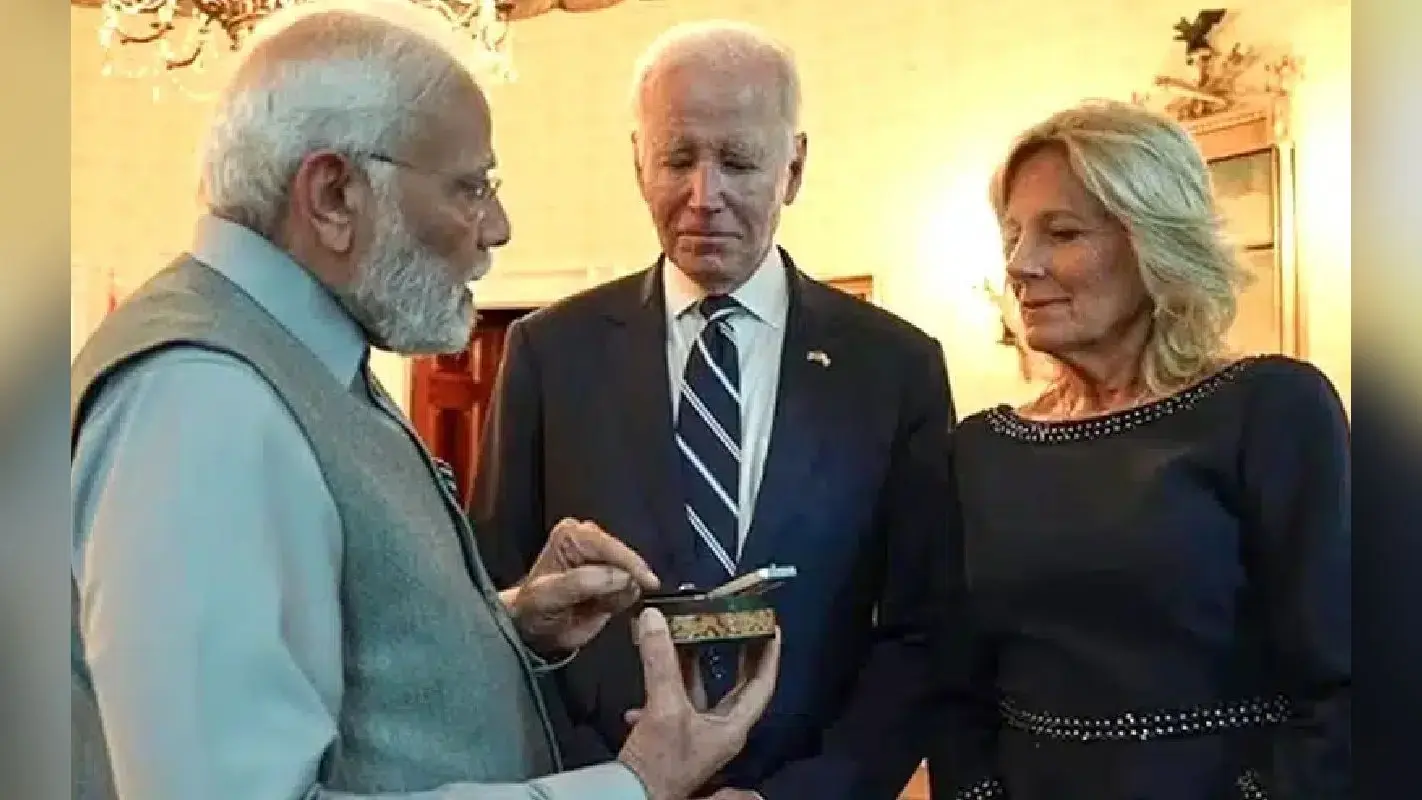 पीएम मोदी ने जो बाइडन की पत्नी को दिया सबसे महंगा तोहफा, यूक्रेन के राजदूत दूसरे नंबर पर