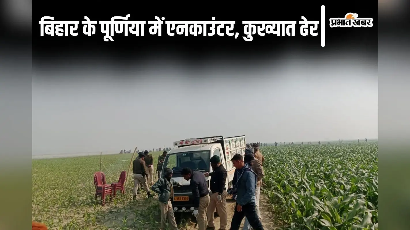 बिहार और बंगाल का आतंक सुशील मोची एनकाउंटर में ढेर, पूर्णिया में STF ने मार गिराया