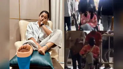 Rashmika Mandanna: एयरपोर्ट पर लंगड़ाते हुए दिखीं पुष्पा की श्रीवल्ली, फैंस परेशान, देखें VIDEO
