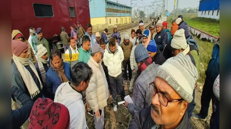 बिहार के सहरसा यार्ड में पटरी से उतरी गरीब रथ एक्सप्रेस, दूसरी ट्रेनों को खुलने के लिए करना पड़ा लंबा इंतजार