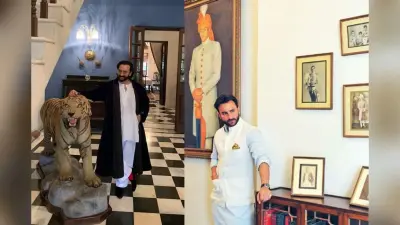 Saif Ali Khan House: 10 एकड़ में फैला सैफ अली खान का पटौदी पैलेस किसी ताजमल से नहीं है कम, देखें PHOTOS