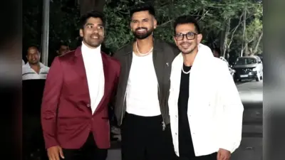 तलाक की खबरों के बीच श्रेयस अय्यर के साथ दिखे चहल, बिग बॉस में एकसाथ ले सकते हैं एंट्री