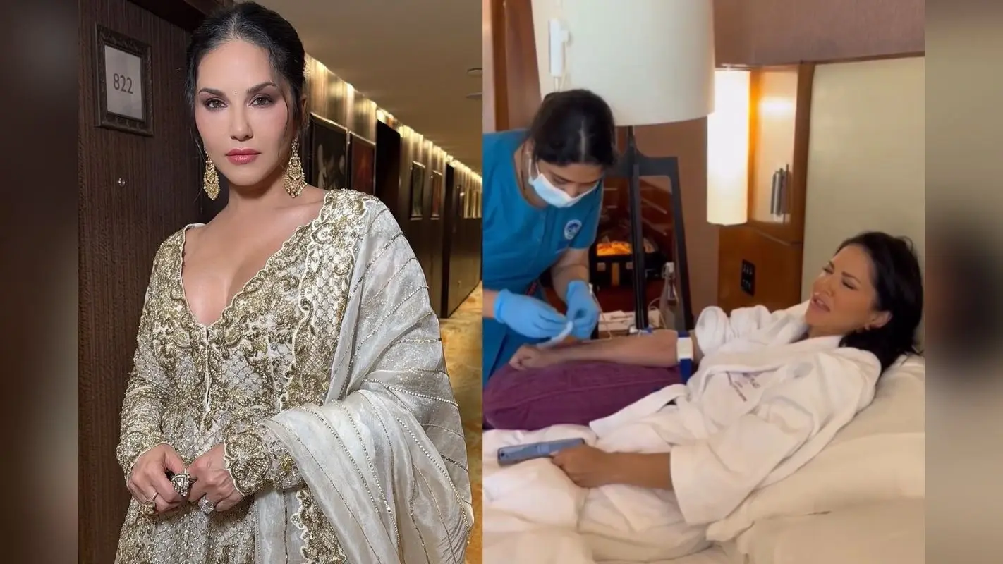 Sunny Leone: सनी लियोनी ने अस्पताल से शेयर किया VIDEO, हालत नाजुक, खून लेने आई नर्स को…