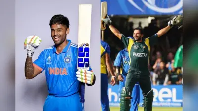 IND vs ENG: ईडन गार्डन्स में T20 की जंग, क्या सूर्यकुमार तोड़ पाएंगे शाहिद अफरीदी की कप्तानी में बना रिकॉर्ड?