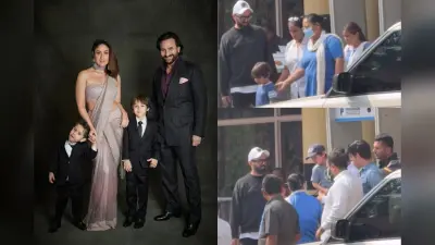 Saif Ali Khan: सैफ पर हमले के बाद पिता से मिलने पहली बार पहुंचे जेह और तैमूर, टाइट सिक्योरिटी…, VIDEO