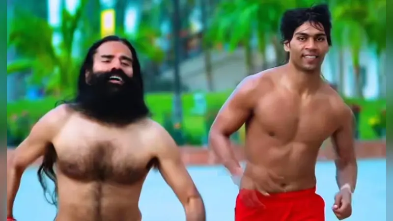 Video: बाबा रामदेव ने बिहार के ‘टार्जन बॉय’ संग लगाई दौड़, देखें रेस में कौन निकला आगे