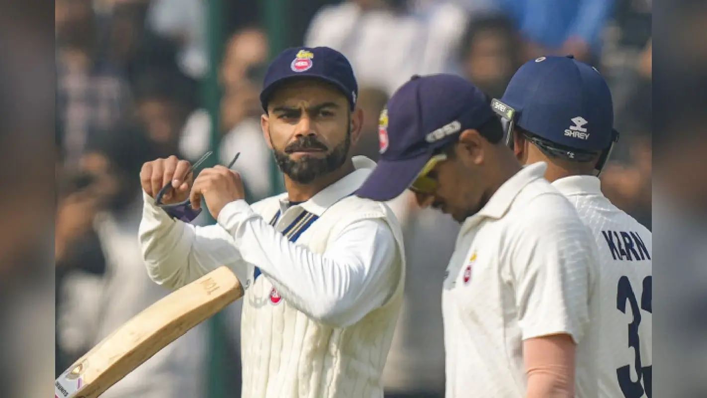 Ranji Trophy: विराट कोहली को देखने के लिए कक्षा 2 की छात्रा ने किया स्कूल बंक