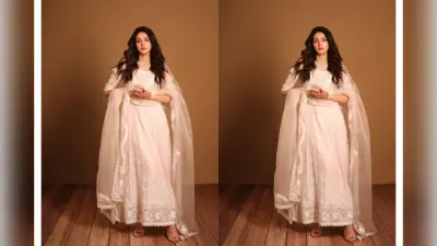 White Anarkali Suit Designs: ट्रेंड में है यह क्लासिक और एलिगेंट व्हाइट अनारकली लुक