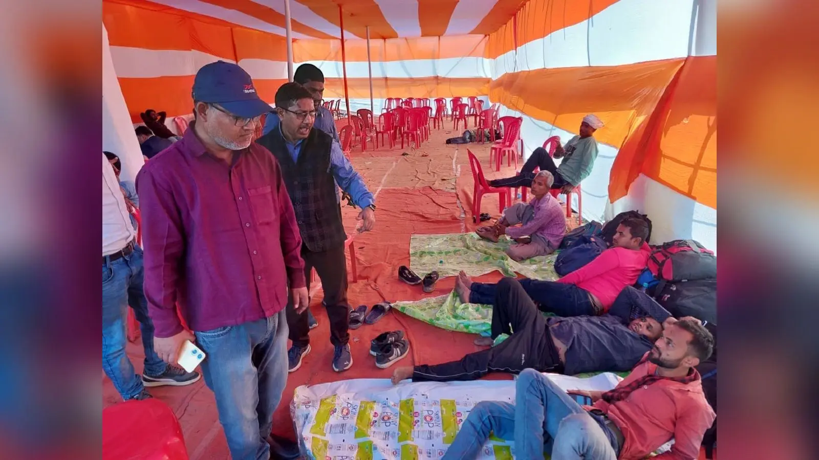 Saharsa news : कुंभ स्पेशल से 2500 श्रद्धालु गये प्रयागराज