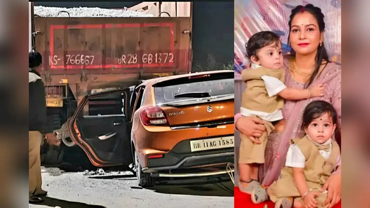महाकुंभ से लौट रहे श्रद्धालुओं की कार खड़े ट्रक से टकराई, सांसद पप्पू यादव की भांजी समेत 4 की मौत