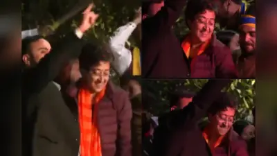 Viral Video: कैसी बेशर्मी, पार्टी हार गई, बड़े नेता हार गये, आतिशी मना रही हैं जश्न, देखें किसने मारा ताना