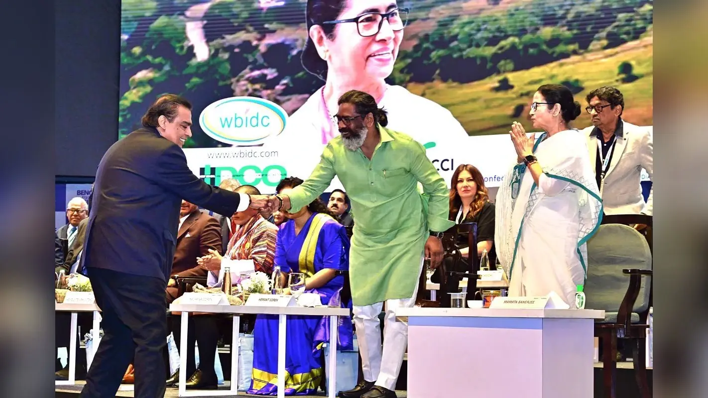 बंगाल ग्लोबल बिजनेस समिट में झारखंड को मिला 26000 करोड़ के निवेश का प्रस्ताव, 15000 लोगों को मिलेगा रोजगार