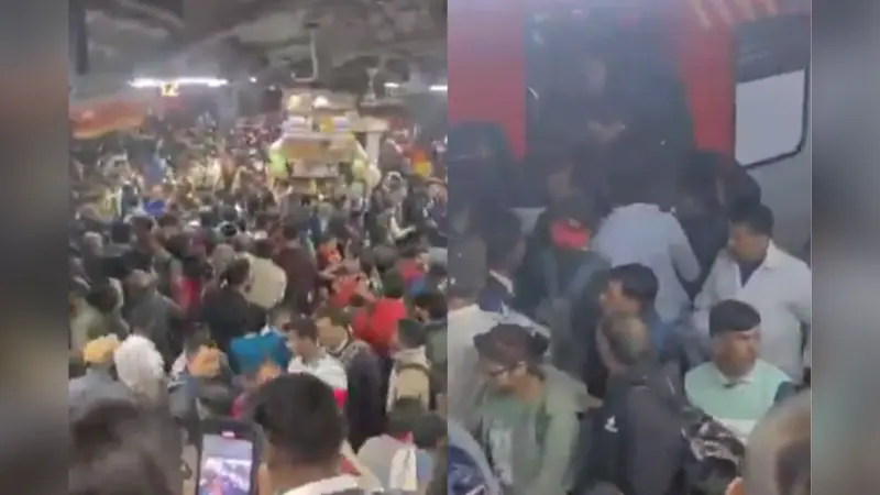 Video: नई दिल्ली रेलवे स्टेशन पर भगदड़ से ठीक पहले का वीडियो आया सामने, देखिए कैसे बनी भगदड़ की स्थिति