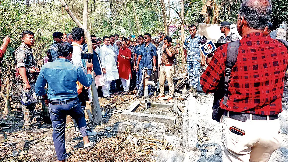 पटाखा फैक्टरी में विस्फोट की हो एनआइए जांच