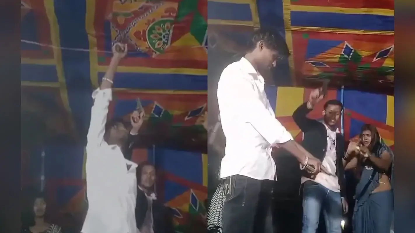 Viral Video: आर्केस्ट्रा में दबंग युवकों ने की खुलेआम फायरिंग, डर गए लोग, वीडियो हुआ वायरल