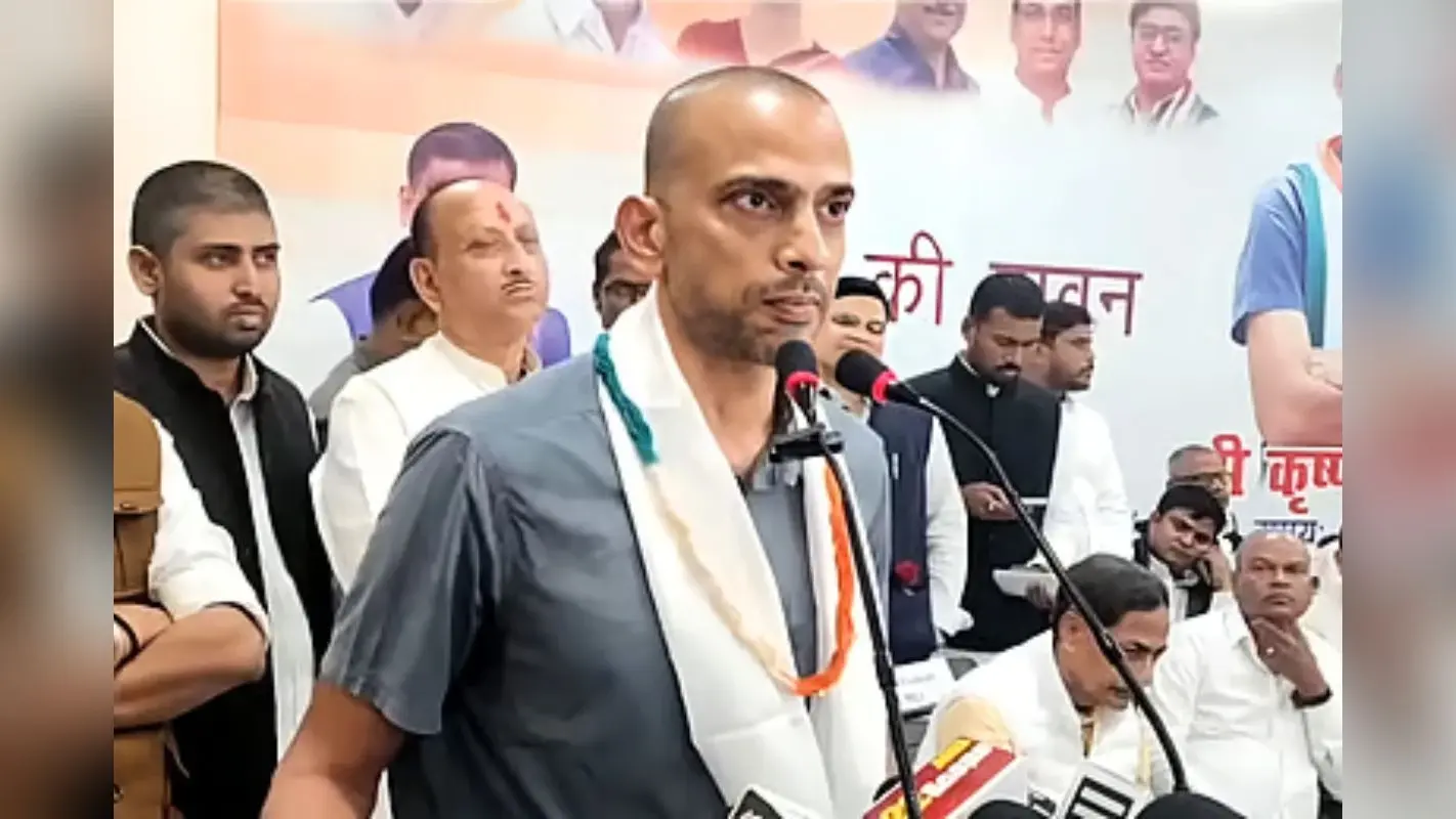 पद यात्रा में शामिल होने मोतिहारी पहुंचे कांग्रेस के प्रभारी कृष्ण अल्लावरु, नीतीश पर साधा निशाना