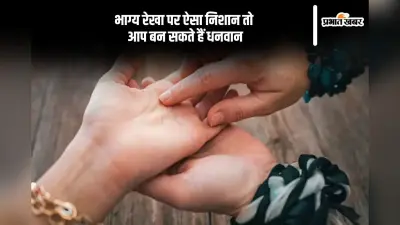 भाग्य रेखा पर ऐसा निशान तो आपका धनवान बनना पक्का