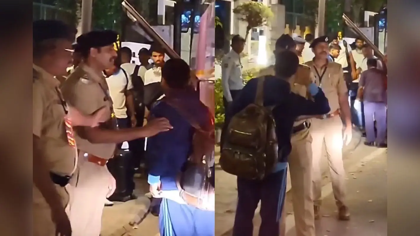 Viral Video: टीम इंडिया के सदस्य को पुलिस ने नहीं पहचाना, होटल में घुसने से रोका