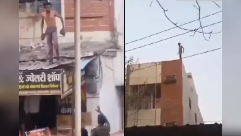 Viral video: मौत भी हैरान, तीन मंजिला से गिरा, हाई वोल्टेज तारों से टकराया, फिर भी जिंदा लौटा शराबी