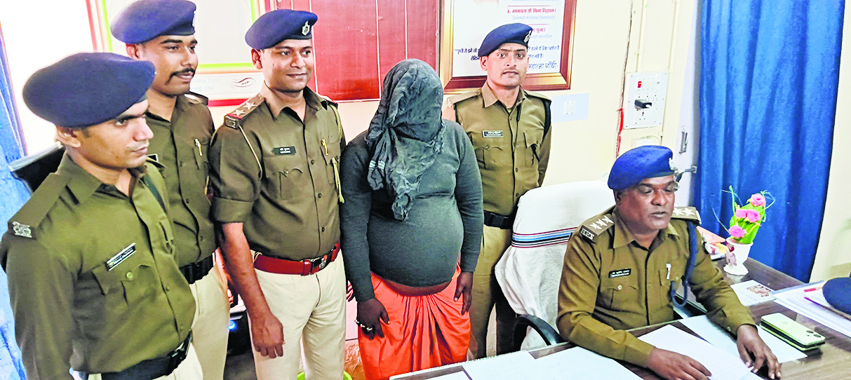 इनामी बदमाश डोमा गोरैया से धराया