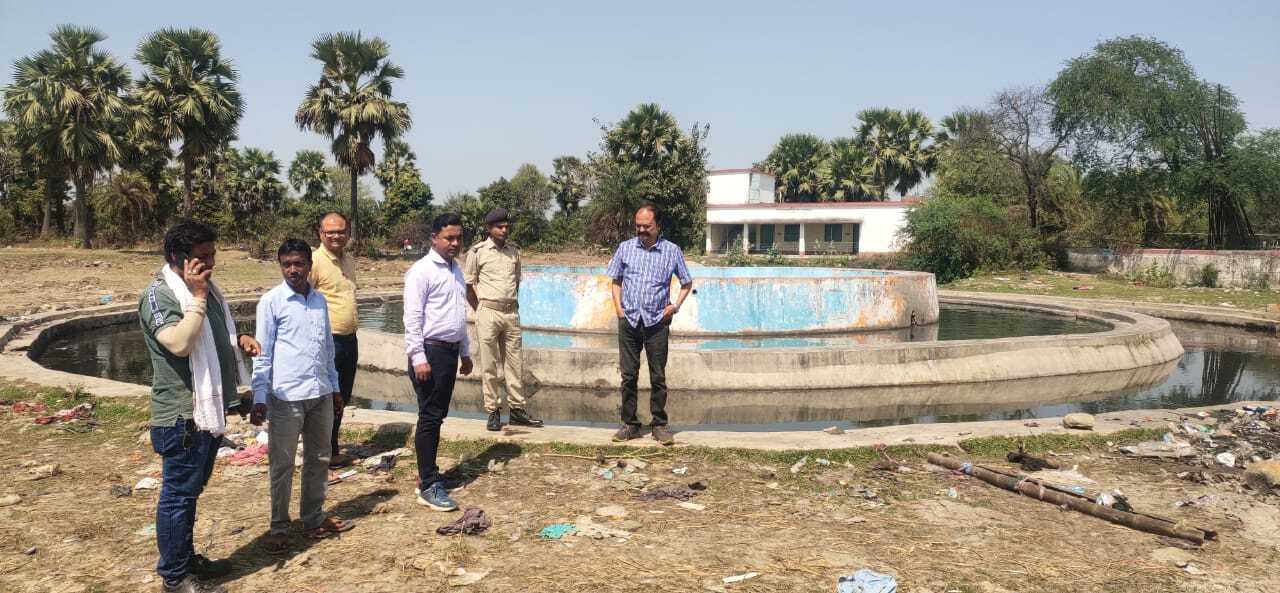 सिदपुर गर्मकुंड के सौंदर्यीकरण का कार्य शुरू
