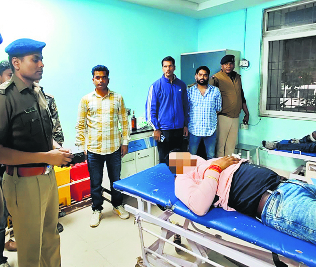 जगदीशपुर में हथियारबंद अपराधियों ने प्रोपर्टी डीलर को मारी गोली