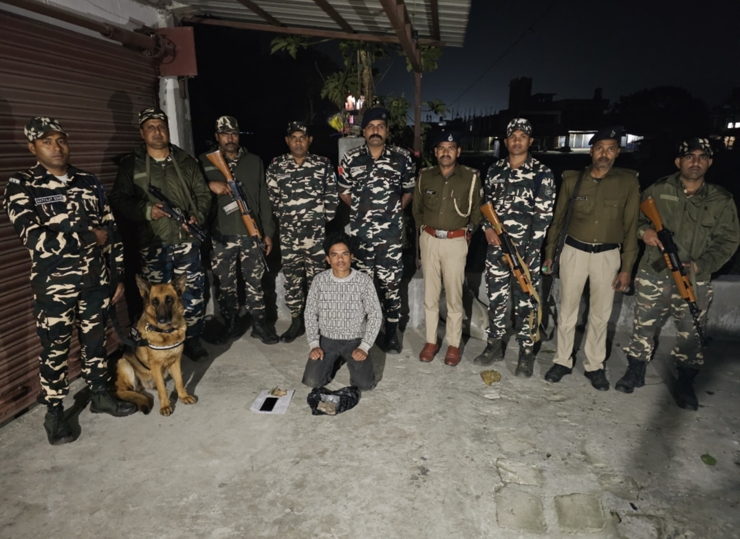 90.5 ग्राम ब्राउन शुगर के साथ तस्कर गिरफ्तार