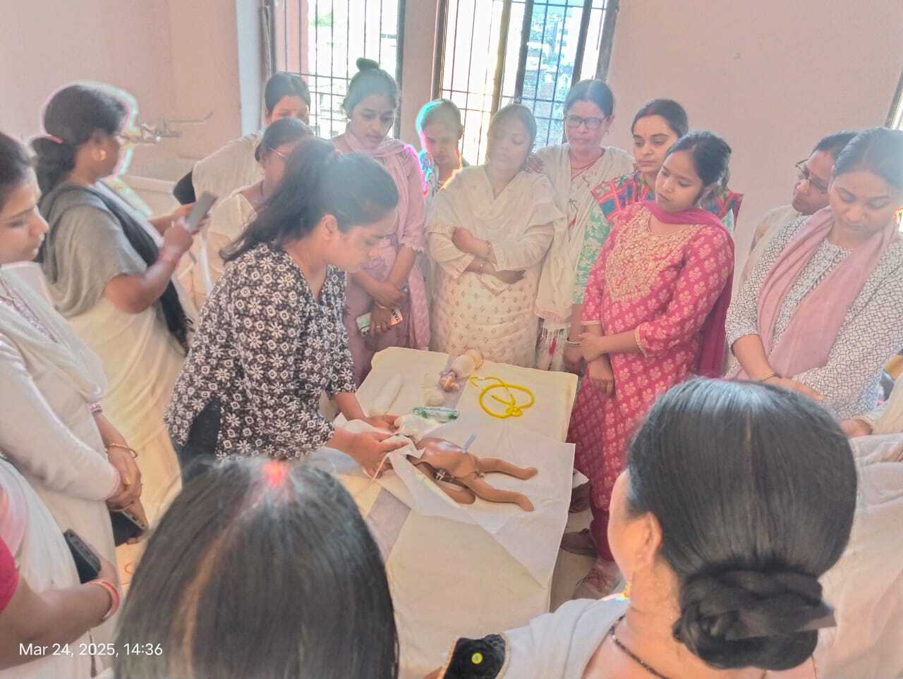 Sasaram News: शिशु सुरक्षा को लेकर चिकित्सक व एएनएम को दी गयी ट्रेनिंग